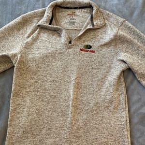 super soft mossy oak quarter zip